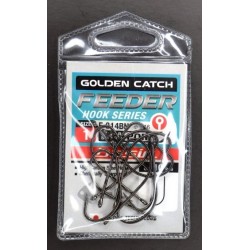 Гачки рибальські, GC Feeder Basic F-314, 10шт/уп, колір BN, розмір №1